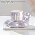 thumbnail image 4 of Flower Shape Coffee Cup Saucer, Coffee Cup Set, Ceramic Mug Mug, Tea Cup And Saucer, Mug And Saucer, 4 of 5