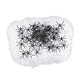 thumbnail image 2 of Telarañas Decorativas de Halloween, Telarañas Luminosas, Telarañas de Halloween con Arañas Falsas, Telarañas Elásticas para Patio Interior Y Exterior 300g 60 Arañas Falsas mayimx Telarañas de Halloween, 2 of 9