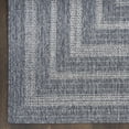 thumbnail image 5 of Nourison Tulum 5'3" x 7' Denim Outdoor Rug, 5 of 10