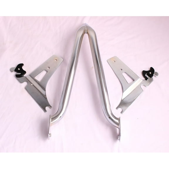 TALL SISSY BAR WITH PAD HARLEY SOFTAIL FATBOY FXST FXSTB FXSTS 2006-2017 1.5"