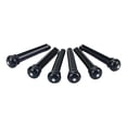 thumbnail image 1 of 6Pcs Fixed Guitar Bridge Pin Wooden Guitar Bridge Pin Replacement Acoustics Guitar Easy To Use, 1 of 6
