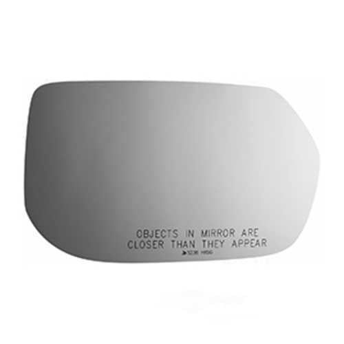 Burco Side View Mirror Replacement Glass with Motor Mount Plate - Clear Glass - 5236HRSG