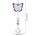 thumbnail image 2 of Gifts for Mom I Love You Mom Sun Catcher Gifts for Mother-Butterfly Crystal Suncatcher for Windows Rainbow Maker Hanging Ornament Wind Chime Gift for Mother’s Day Birthday Christmas Thanksgiving, 2 of 8