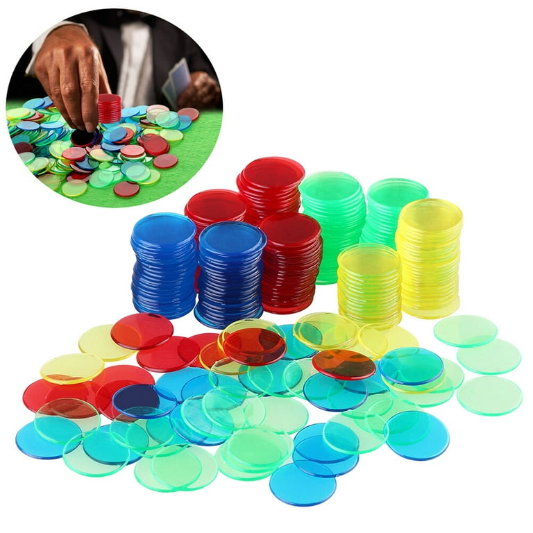 Tokens Board Game Plastic, Plastic Bingo Markers