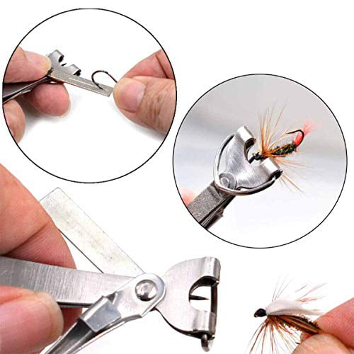 Details about   With Retractable Reel Knot Tying Fly Fishing Tool Fishing Clipper Fishing Line 