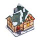 thumbnail image 5 of Adorno de Casa de Navidad Jadeshay Casa de resina LED 57x56x45mm, 5 of 8