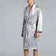 thumbnail image 4 of Cárdigan de hombre, pijama holgado de seda helada de manga larga, bata de baño, camisón, pijama para hombre, 4 of 7