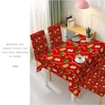 thumbnail image 2 of fastboy Christmas Themed Table Cloth Dining Table Cover Holiday Home Party Printed Tablecloth, Gift Box, 2 of 6