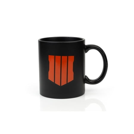 Call of Duty: Black Ops 4 Shield Icon Ceramic Coffee Mug | Holds 12 Ounces