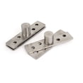 thumbnail image 1 of Bisagra pivotante de puerta de acero inoxidable de 75 mm de longitud, 360 grados, paquete de 2, 1 of 3