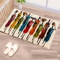 thumbnail image 4 of African Rugs, African People Rugs, Non-Slip Carpet Rug, Modern Rug, Abstract People Rugs, Masai People Painting Rugs, Personalizeds Rug, 3.3'x5' - 100x150 cm, 4 of 9