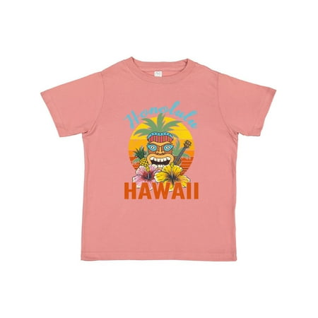 

Inktastic Honolulu Hawaii Funny Tiki Gift Toddler Boy or Toddler Girl T-Shirt
