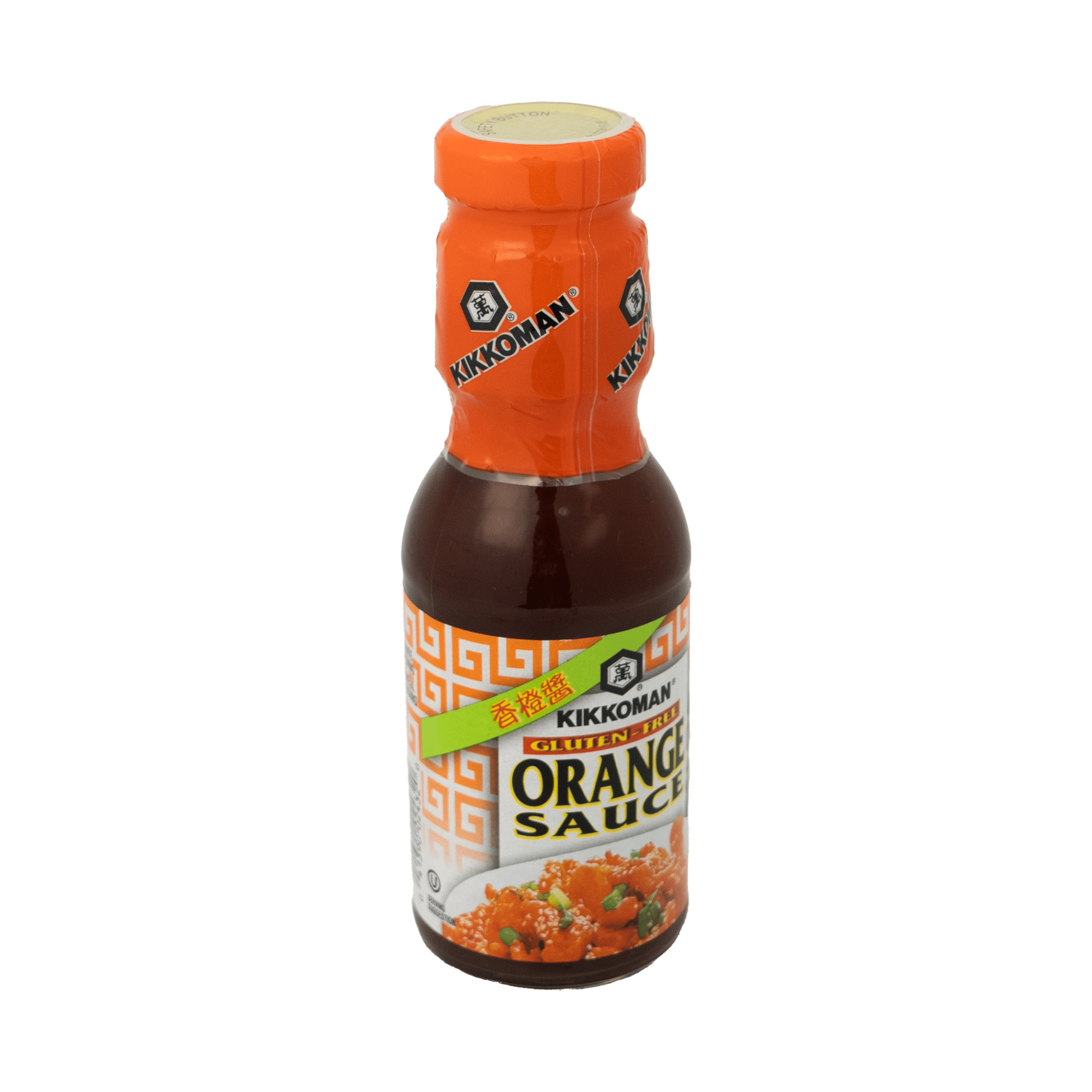 (3 pack) Kikkoman Gluten‑Free Orange Sauce, 12.5 oz Glass Bottle