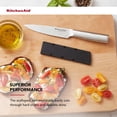 thumbnail image 3 of Cuchillo KitchenAid Gourmet de acero inoxidable forjado de 14 cm con funda, 3 of 6