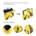 thumbnail image 3 of ERJLKXP Animal Giraffe Small Coin Purse & Pouchese for Women and Girls,Leather Coin Wallet Travel Essentials for Change, Keys, Lipstick, 3 of 7