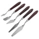 thumbnail image 5 of Espátulas para paletas, 5 piezas, ergonómicas, para pintura al óleo, juego de espátulas para paletas, diseñadas para lograr la perfección, 5 of 14