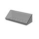 thumbnail image 2 of Estante flotante de ducha transparente sin perforaciones, organizador para baño o dormitorio. Gris L, 2 of 9