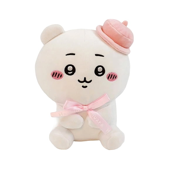 Gaiwos Chiikawa Plush Toy 9 inches, Adorable Chiikawa Stuffed Animals with Beret, Soft & Huggable Sleeping Companion Plushies, Ideal Hoilday Birthday Gift for Kids