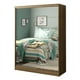 thumbnail image 1 of Ropero Closet Madesa Luke 2 Puertas con Espejos Marron, 1 of 8