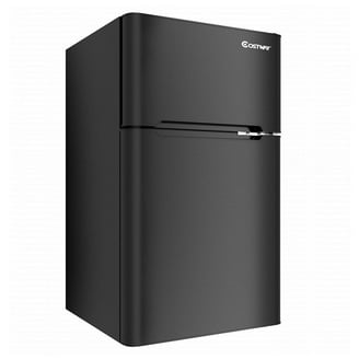 Coca-Cola CRF32BKCK 3.2 Cu. Ft. Refrigerator with Freezer, Black
