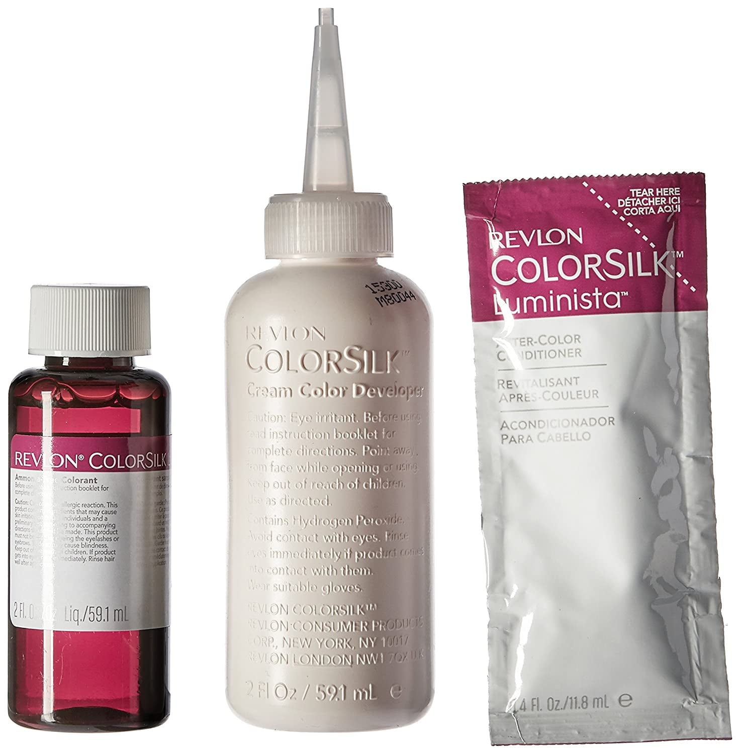 Revlon ColorSilk Luminista, Permanent Hair Color, 105 Bright Black -  Walmart.com