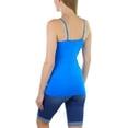 thumbnail image 5 of ToBeInStyle Women's Fitted Adjustable Spaghetti Strap Camisole, 5 of 7