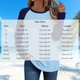 thumbnail image 2 of DISKEBUISS Women's Long Sleeve Raglan T-Shirts Crew Neck Color Block Tops for Fall Casual Loose Blouse, 2 of 6