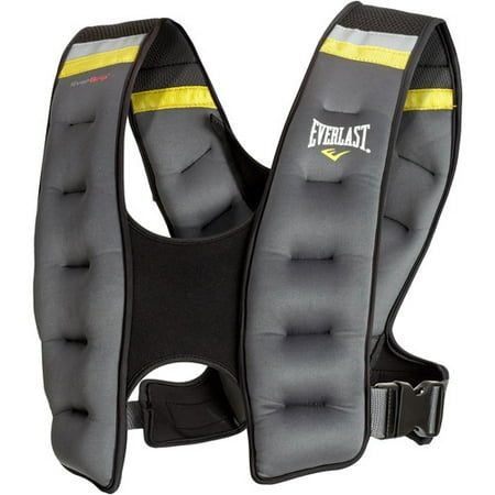 Everlast EverGrip neoprene Weighted training vest Vest 10lbs - (Best Weight Vest For Firefighter Training)