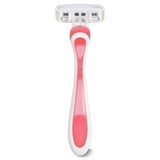Equate Women's 3 Blade Disposable Razors Sensitive, Lubricating Sheer ...