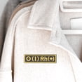 thumbnail image 2 of O Blood Type Arm Patch Decorative Backpack Patch Clothing Replacement Patch Decor, 2 of 8
