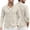 Beige Z, variant on Waffle Textured Button Down Long Sleeve Cardigan for Men Casual Work Tops - V-Neck Slim Fit Sweater Shirt.