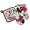 Style 4, variant on HEXNNHA 2-in-1 Cartoon Hello Kitty Pacifier Clip & Handkerchief Holder, Baby Teether Toy Leash Strap, Adjustable Anti-Drop Chain for Stroller, Crib, Car Seat QH91-052