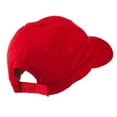 thumbnail image 4 of Celebrate Wording Embroidered Cap - Red OSFM, 4 of 5