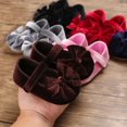 thumbnail image 2 of Yoyauz Baby Girl Mary Jane Shoes Anti Slip Rubber Sole Ballet Slippers Princess Dress Wedding Shoes Newborn Kids Shoes Toddler Shoes（0-12 Month）, 2 of 8