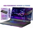thumbnail image 6 of ASUS ROG Strix G16 Gaming Laptop, AMD Ryzen 9 CPU (16-core), GeForce RTX 5070 Ti, 16GB DDR5 RAM, 1 TB SSD, 16"FHD 165Hz WUXGA Dispaly, RGB Keyboard, Wi-Fi 6E, Window 11 Pro, 6 of 6