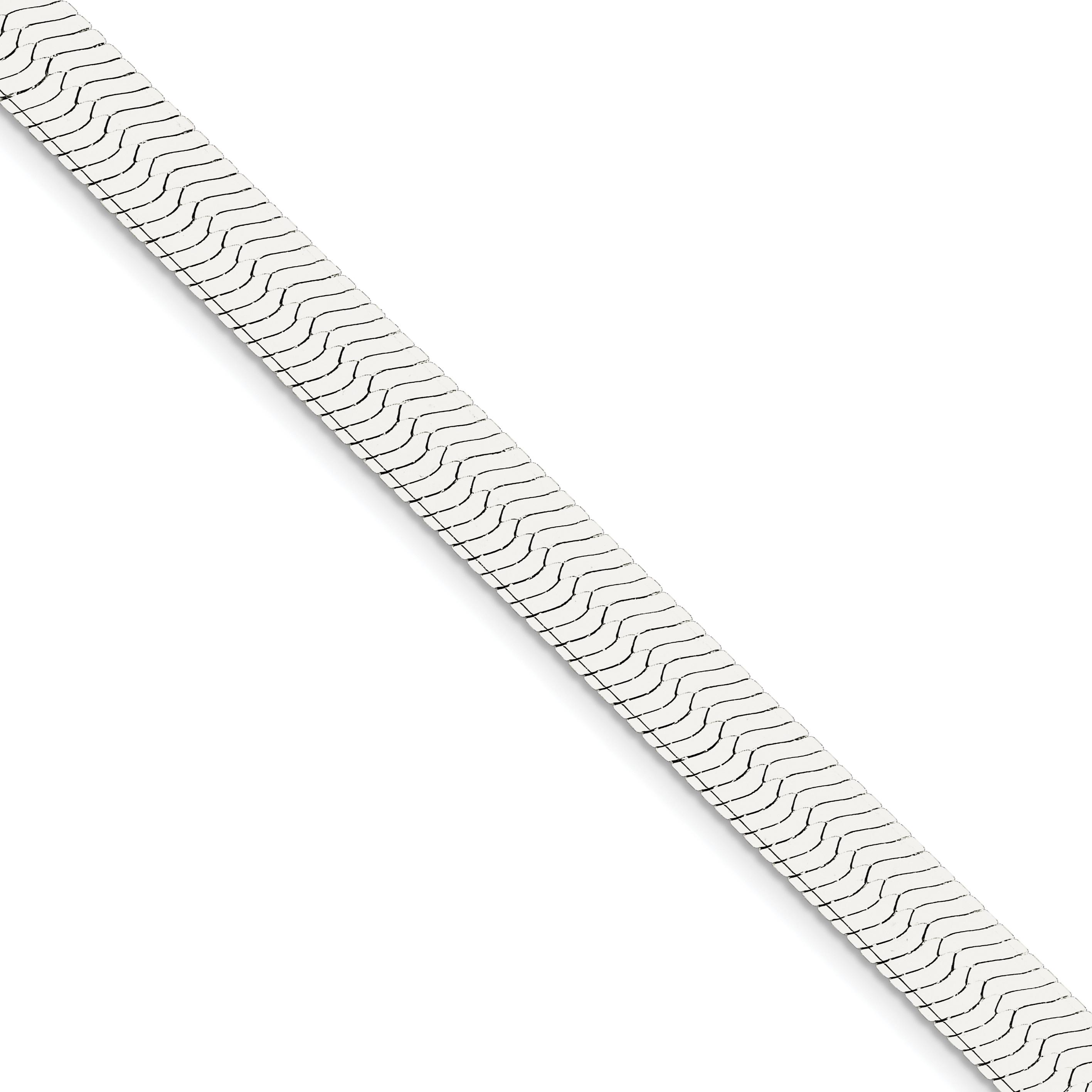 Sterling Silver Herringbone Chain 20"
