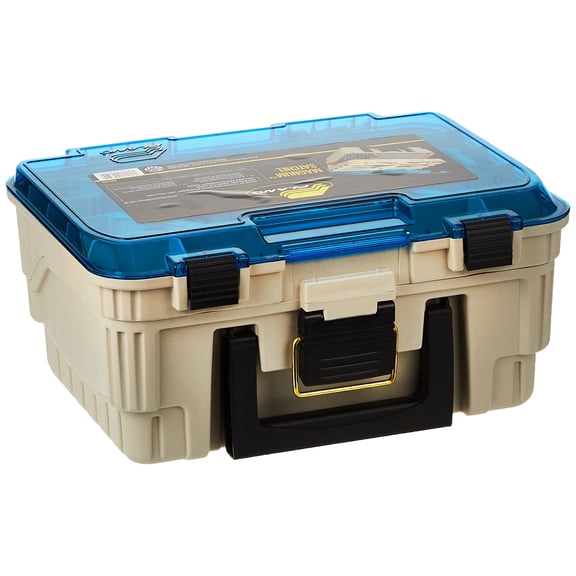 Plano 1349-00 Two Level Magnum 3449 Tackle Box, Sandstone/Blue, One Size CA1