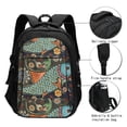 thumbnail image 3 of Xecao Rich Fish for Travel Laptop Backpack, USB-Charging-Enabled, Spacious Business Backpack for Men and Women,College School Computer Bag, 3 of 7