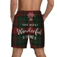 thumbnail image 4 of Haiem Wonderful Time Christmas Men'S Quick-Dry Swim Trunks: Comfortable Beach Shorts With Mesh Lining And Pockets - Ideal For Swimming And Sunbathing 3x-Large, 4 of 9