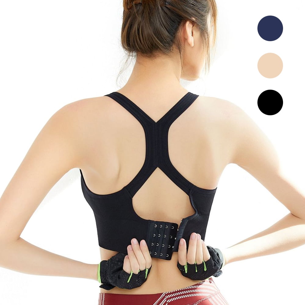Women Wirefree Padded Yoga Sports Bra Activewear Tops for Yoga Gym