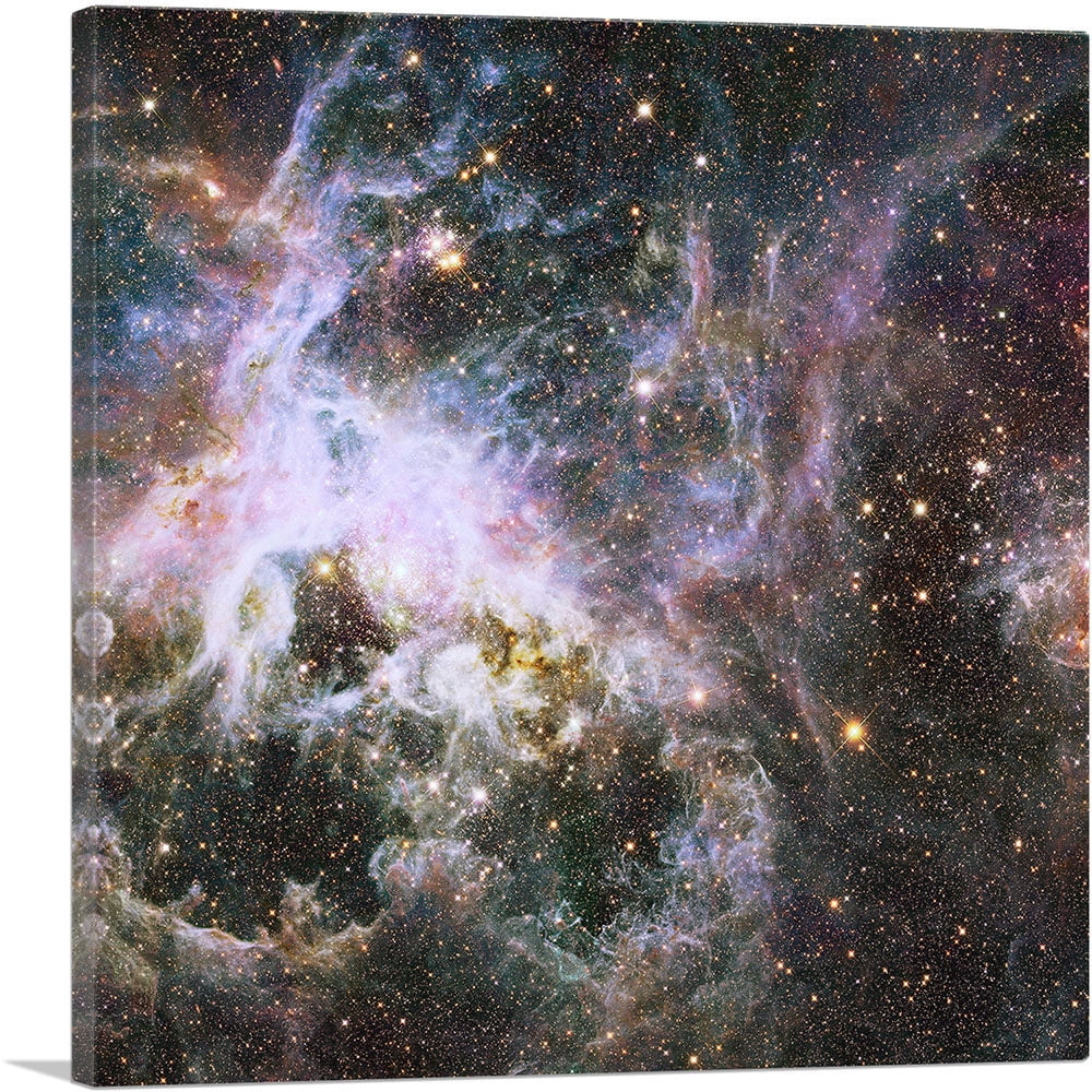 ARTCANVAS Hubble Telescope Infrared Tarantula Nebula Canvas Art Print