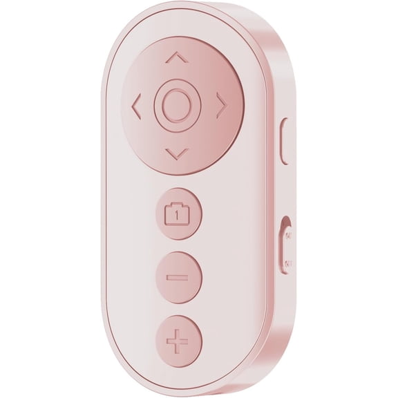 Bluetooth Camera Remote Shutter with Zoom and Front/Rear Camera Switch for Photo and Vlogging,Cllphone Remote Clicker for iOS & Android Smartphone, Wireless Video Scrolling for Tiktok