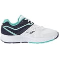 thumbnail image 2 of Saucony Women's Cohesion 11 Running Shoe, White/Teal, 9 Medium US, 2 of 3