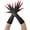 black red nails, variant on 1 Pair Stretchy Fabric Horror Gloves Eerie Long Mittens With Sharpened Paw Great For Themed Parties