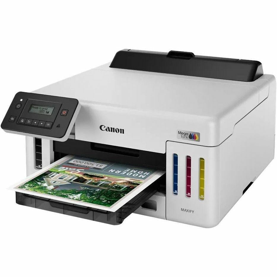 Canon MAXIFY GX5120 Wireless MegaTank Duplex Inkjet Color Printer, White