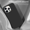 thumbnail image 3 of Compatible con iPhone 13 Pro Max Case Cover 6.7" (2021), funda protectora de silicona suave premium para teléfono, 3 of 5