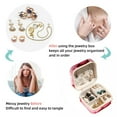 thumbnail image 4 of Peony Travel Portable Square Organizer Box: Earring Organizer & Jewelry Display for Girls and Women, 4 of 6