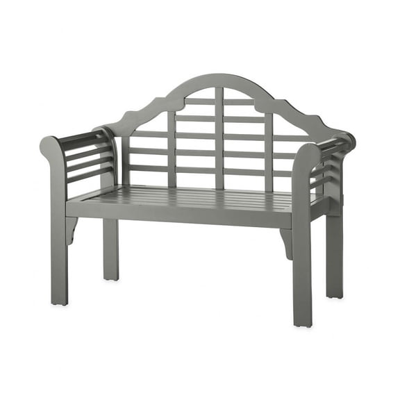 Plow & Hearth Lutyen Outdoor Garden Bench: Built with FSC-Certified Eucalyptus Wood