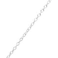 thumbnail image 5 of SuperJeweler Letter G Initial Necklace In Sterling Silver, 1/5ct Diamond, 16 Inches For Women, 5 of 6