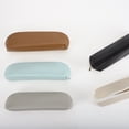 thumbnail image 5 of Unique Bargains Zipper Pencil Pen Case Portable Stationery Bag Gray, 5 of 6